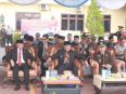 Bupati Ahmad Rifa'i menghadiri Upacara Hari Bhayangkara ke-80 di halaman Polres Pulang Pisau.