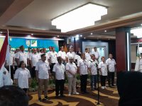 Jaya Samaya Monong usai dilantik sebagai Ketua DPW APRI Kalimantan Tengah.
