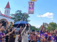 Bupati Heriyus membuka Sinode Umum XXV GKE Expo 2026 di Murung Raya.