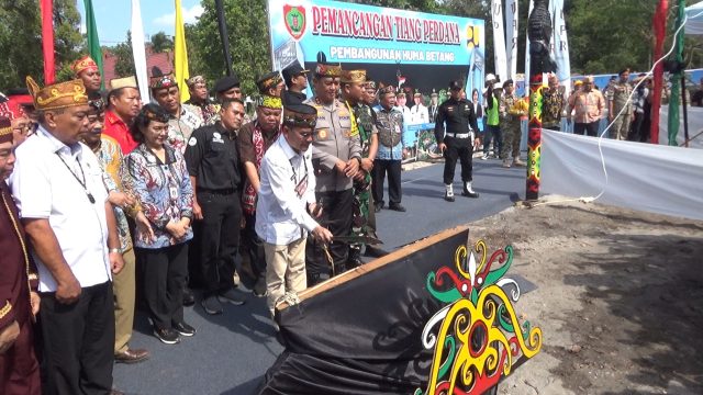 Huma Betang Terbesar di Dunia dibangun di eks Dishut Kalteng