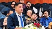 Rizky Aditya Putra usai mengikuti ujian terbuka promosi doktor di Universitas Brawijaya.