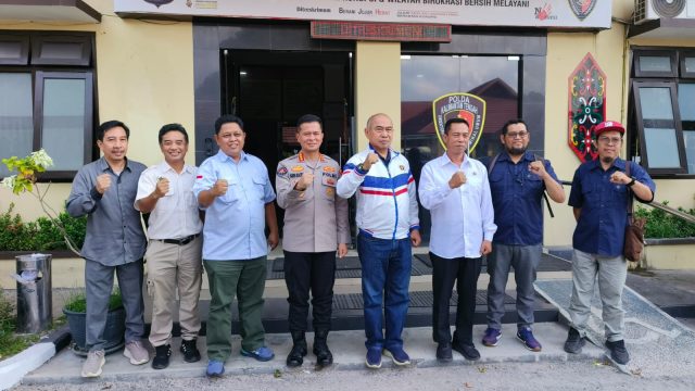 Ketua DPD AWPI Kalimantan Tengah Hadriansyah menyatakan dukungan terhadap langkah hukum PWI di Polda Kalteng.