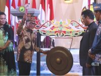 Bupati Heriyus menutup Sinode Umum XXV GKE Tahun 2026 di Puruk Cahu.