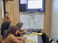 Pemkab Murung Raya mengikuti Rakor Pengendalian Inflasi Daerah Tahun 2026.
