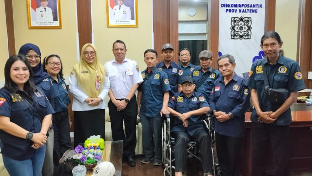 DPD AWPI Kalimantan Tengah audiensi dengan Diskominfosantik Provinsi Kalimantan Tengah membahas Kongres Nasional II AWPI