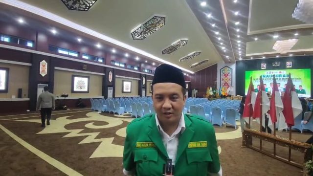 Bupati Lamandau Hadiri Pelantikan GP Ansor Kalteng